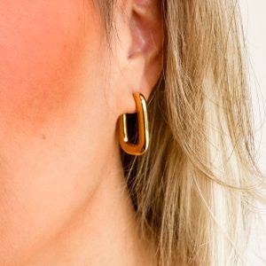 Linny Co. Danielle Hoop Earring-Gold