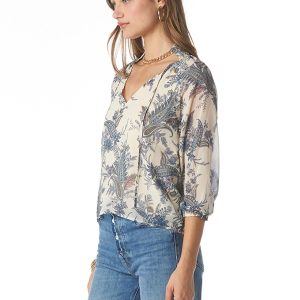 Cheri Patterned Top