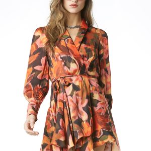 Glenna Poly Satin Dress